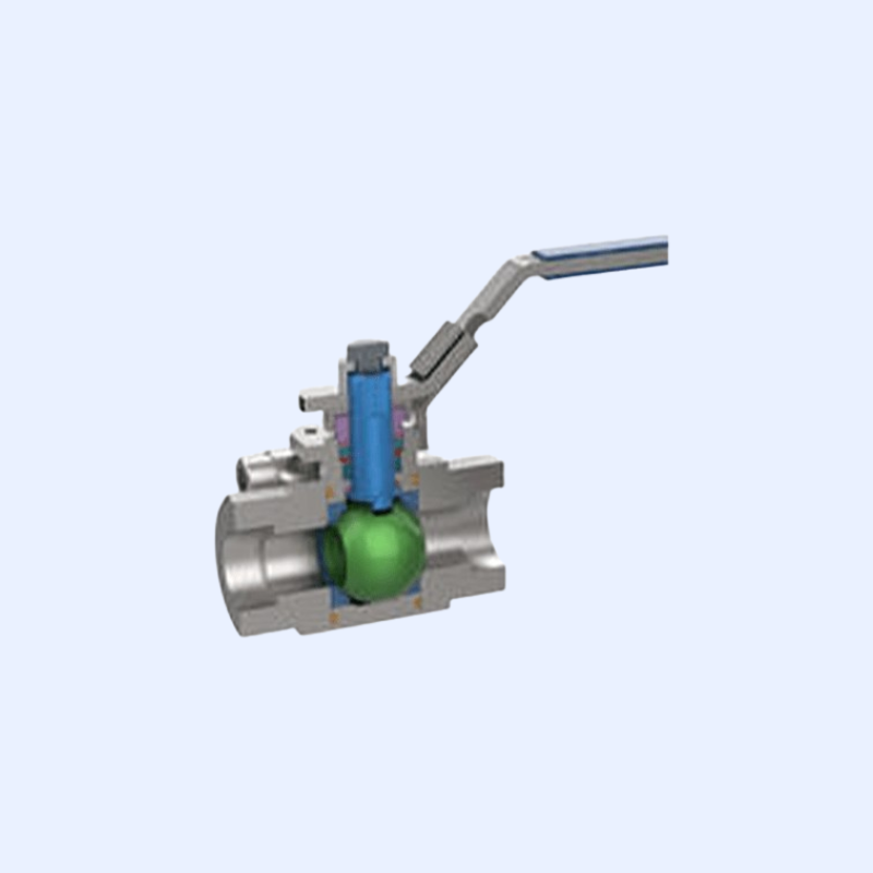 VTP-2000 three-piece ball valves