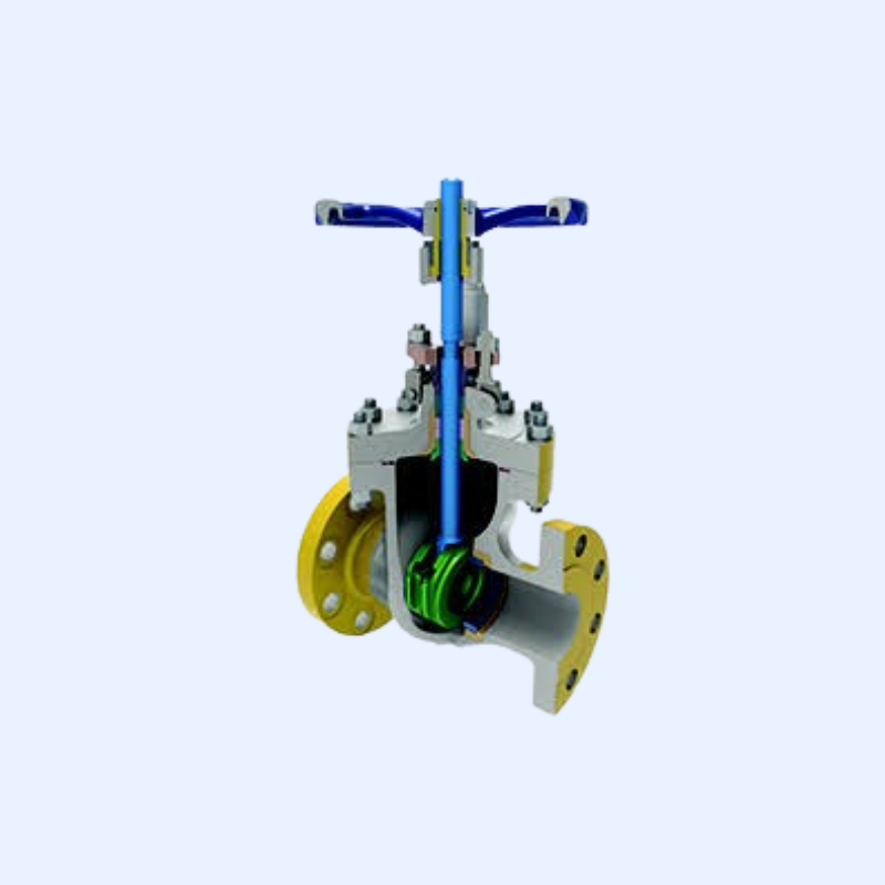 Cast HF Acid gate valves